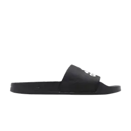 Adidas: Чёрные кроссовки  Adilette