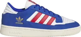 Adidas: Синие кроссовки 
