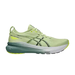 Asics: Зелёные кроссовки  Gel-Kayano