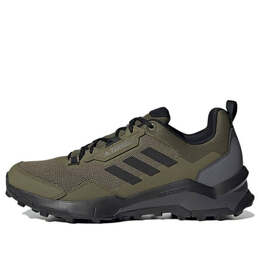 Adidas: Зелёные кроссовки  Terrex