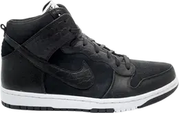 Nike: Чёрные кроссовки  Dunk