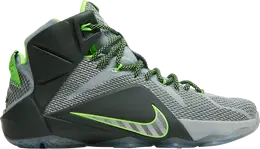 Nike: Серые кроссовки  Lebron 12