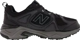 New Balance: Чёрные кроссовки 