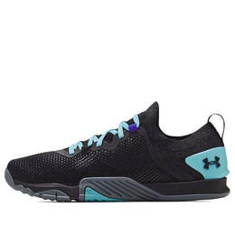 Under Armour: Чёрные кроссовки 