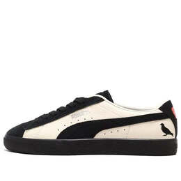 PUMA: Белые кроссовки  Suede