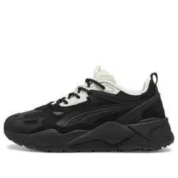 PUMA: Чёрные кроссовки  RS-X