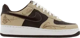 Nike: Коричневые кроссовки  Air Force 1