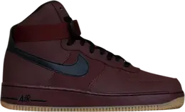 Nike: Коричневые кроссовки  Air Force 1 High