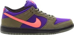 Nike: Красные кроссовки  Dunk Low Pro SB