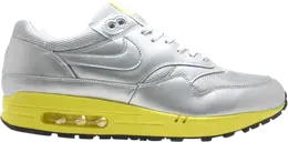 Nike: Серебристые кроссовки  Air Max 1 Premium