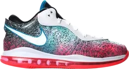 Nike: Белые кроссовки  Lebron 8 V 2 Low