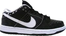 Nike: Чёрные кроссовки  Dunk Low Premium SB