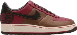 Nike: Красные кроссовки  Air Force 1 Supreme