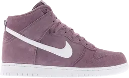 Nike: Фиолетовые кроссовки  Dunk High