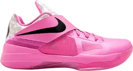 Nike: Розовые кроссовки  Zoom KD 4