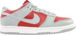 Nike: Красные кроссовки  Dunk Low