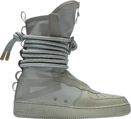 Nike: Зелёные кроссовки  Air Force 1 High