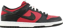 Nike: Красные кроссовки  Dunk Low