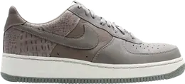 Nike: Серые кроссовки  Air Force 1 Supreme