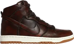 Nike: Коричневые кроссовки  Dunk High