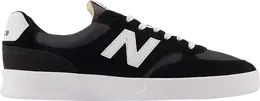 New Balance: Чёрные кроссовки 