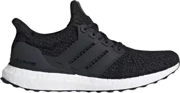Adidas: Чёрные кроссовки  UltraBoost