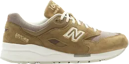 New Balance: Коричневые кроссовки 