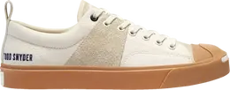 Converse: Бежевые кроссовки  Jack Purcell