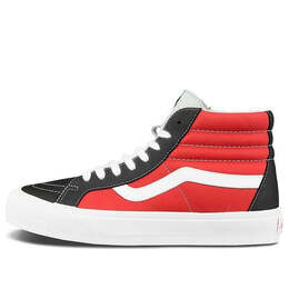 Vans: Чёрные кроссовки  Sk8-Hi Reissue VLT