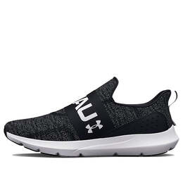 Under Armour: Чёрные кроссовки 