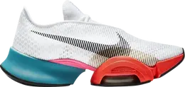 Nike: Белые кроссовки  Air Zoom