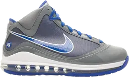 Nike: Серые кроссовки  Air Max Lebron 7