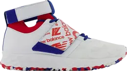 New Balance: Белые кроссовки 