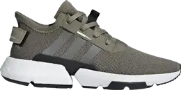 Adidas: Зелёные кроссовки 