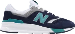 New Balance: Голубые кроссовки  997