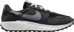 Nike: Чёрные кроссовки  Waffle