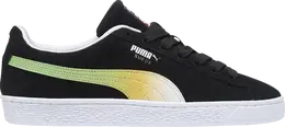 PUMA: Чёрные кроссовки  Suede