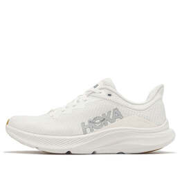 Hoka One One: Белые кроссовки 