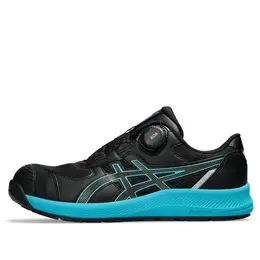 Asics: Чёрные кроссовки 
