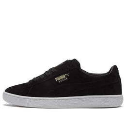 PUMA: Чёрные кроссовки  Suede Classic