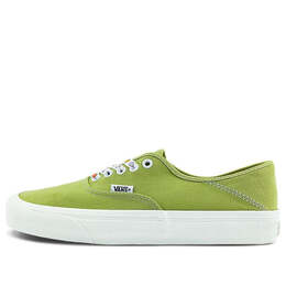 Vans: Зелёные кроссовки  Authentic