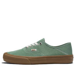 Vans: Зелёные кроссовки  Authentic