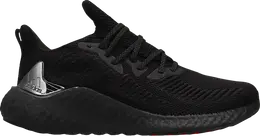 Adidas: Чёрные кроссовки 