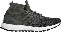 Adidas: Зелёные кроссовки  UltraBoost