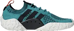 Adidas: Синие кроссовки  Primeknit