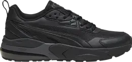 PUMA: Чёрные кроссовки 