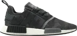 Adidas: Чёрные кроссовки  NMD_R1