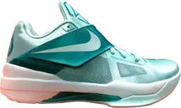 Nike: Зелёные кроссовки  Zoom KD 4