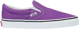 Vans: Фиолетовые кеды  Classic Slip On