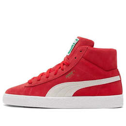 PUMA: Красные кроссовки  Suede